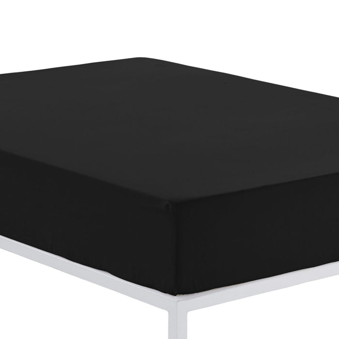 Foaie de fund montată Alexandra House Living Negru 105 x 190/200 cm