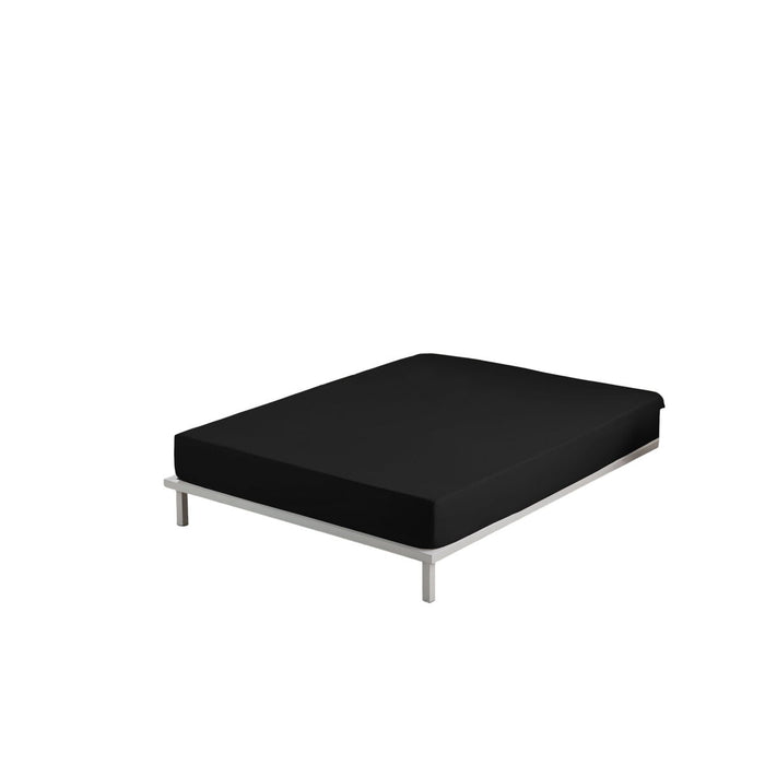 Foaie de fund montată Alexandra House Living Negru 105 x 190/200 cm
