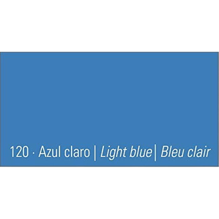 Foaie de fund montată Alexandra House Living Albastru Clar 105 x 190/200 cm