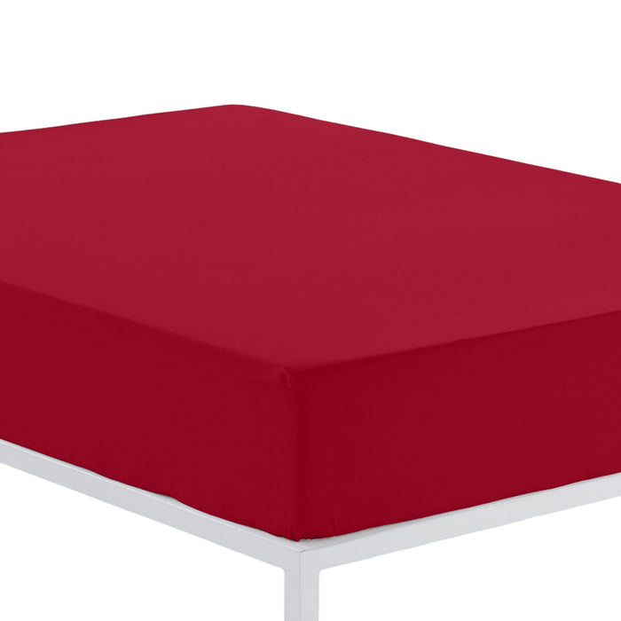 Foaie de fund montată Alexandra House Living Bordo 105 x 190/200 cm
