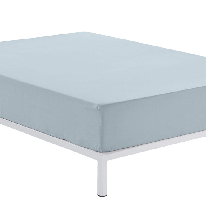 Foaie de jos Alexandra House Living Albastru Celeste 150 x 190/200 cm