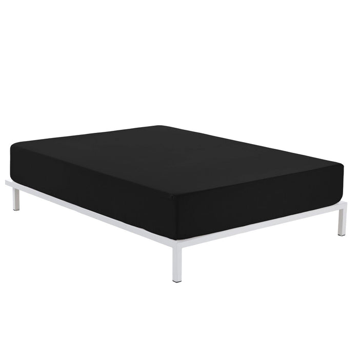 Foaie de jos Alexandra House Living Negru 150 x 190/200 cm