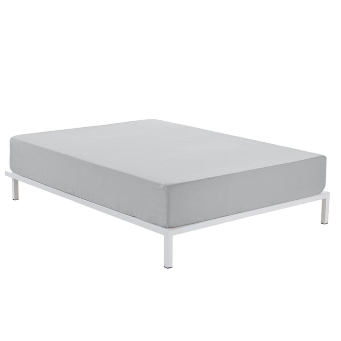 Foaie de jos Alexandra House Living Gri Perlat 180 x 190/200 cm