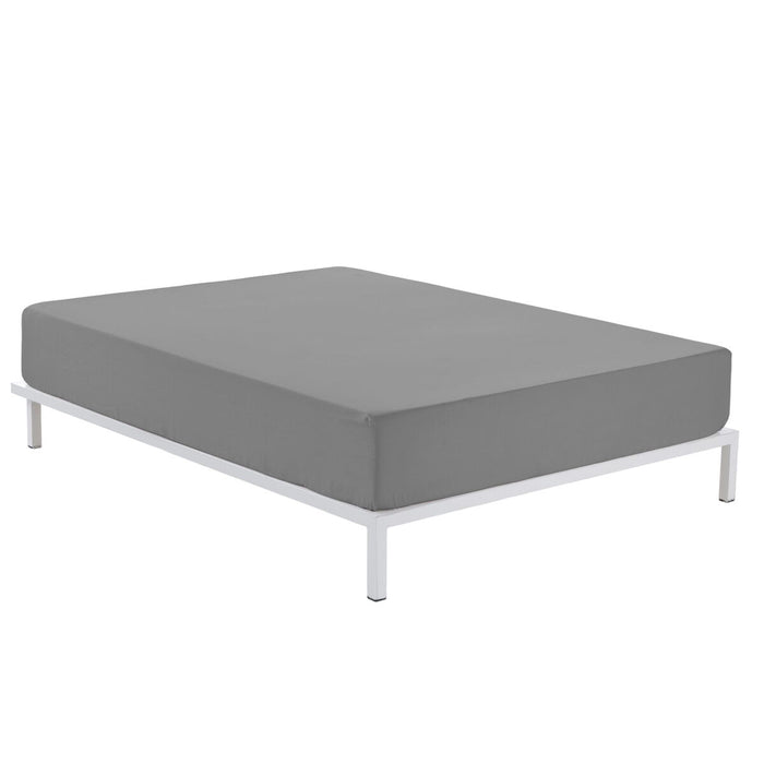 Foaie de fund montată Alexandra House Living Gri închis 180 x 190/200 cm
