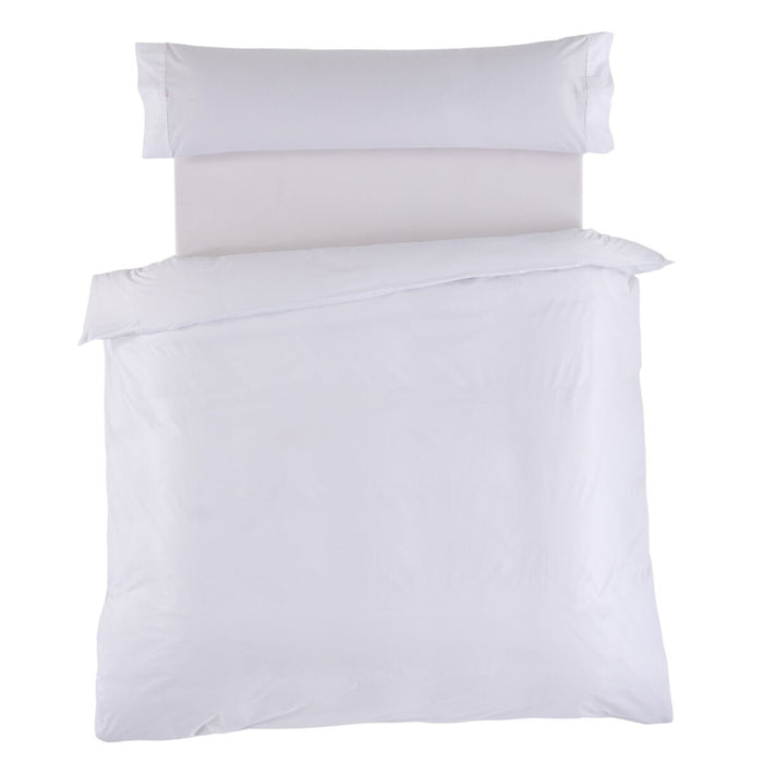 Set husă de pătură Alexandra House Living Alb Pat 105 3 Piese
