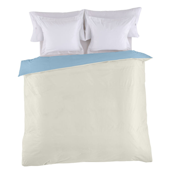 Husă de pilotă Alexandra House Living Crem Celeste 180 x 220 cm Reversibil/ă Bicolor