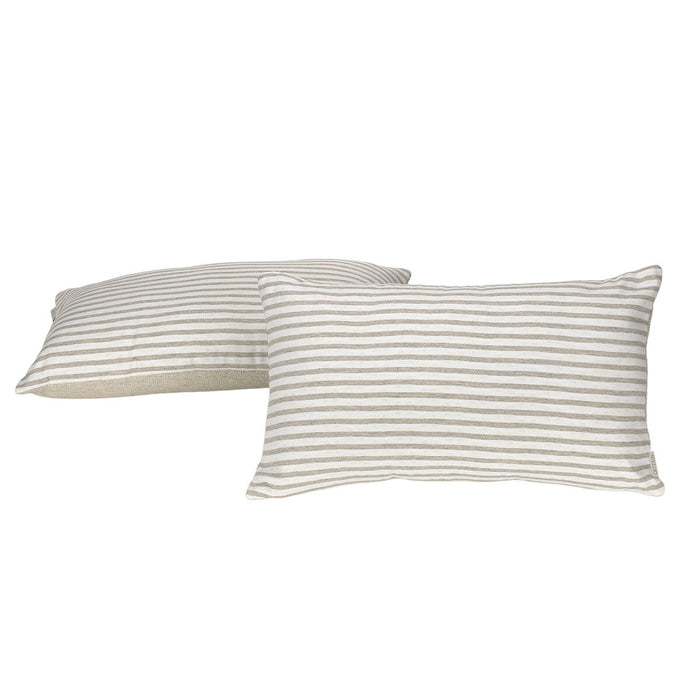 Husă de pernă de canapea Alexandra House Living Jaca Gri Perlat 30 x 50 cm 30 x 1 x 50 cm 2 Unități