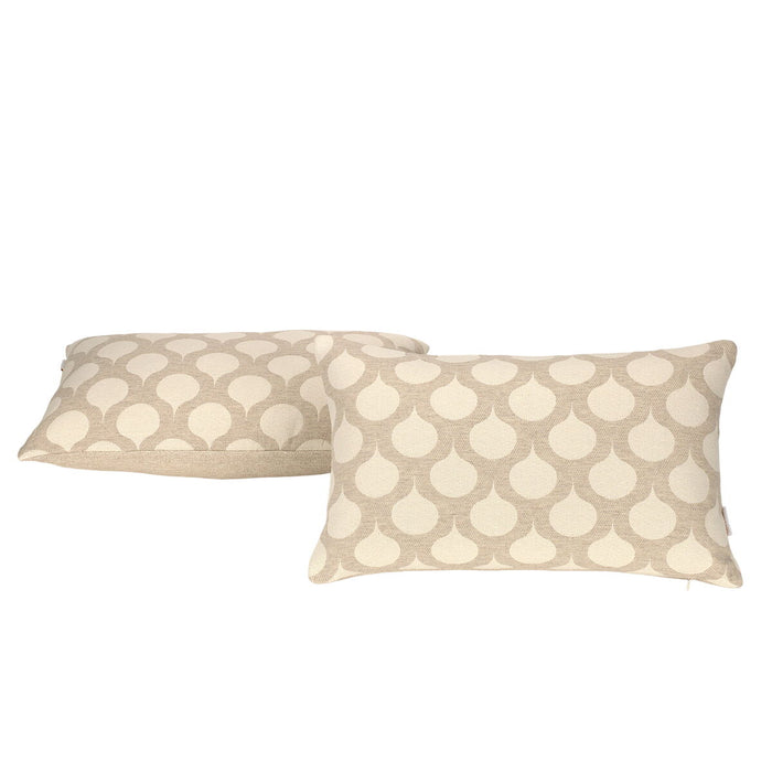 Husă de pernă de canapea Alexandra House Living Astún Bej 30 x 50 cm 30 x 1 x 50 cm 2 Unități