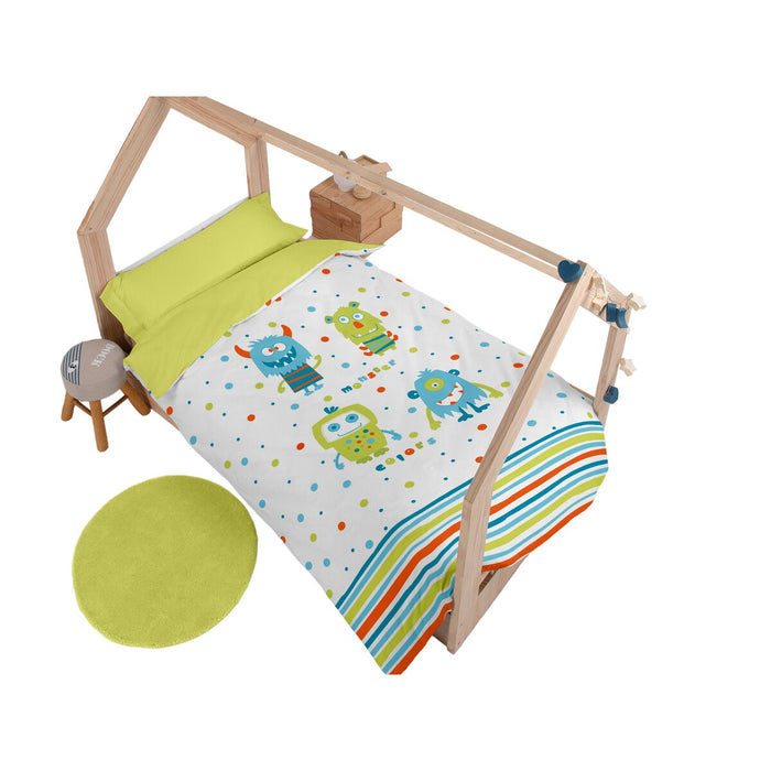 Set husă de pătură Alexandra House Living Estelia Multicolor Pat 105 2 Piese