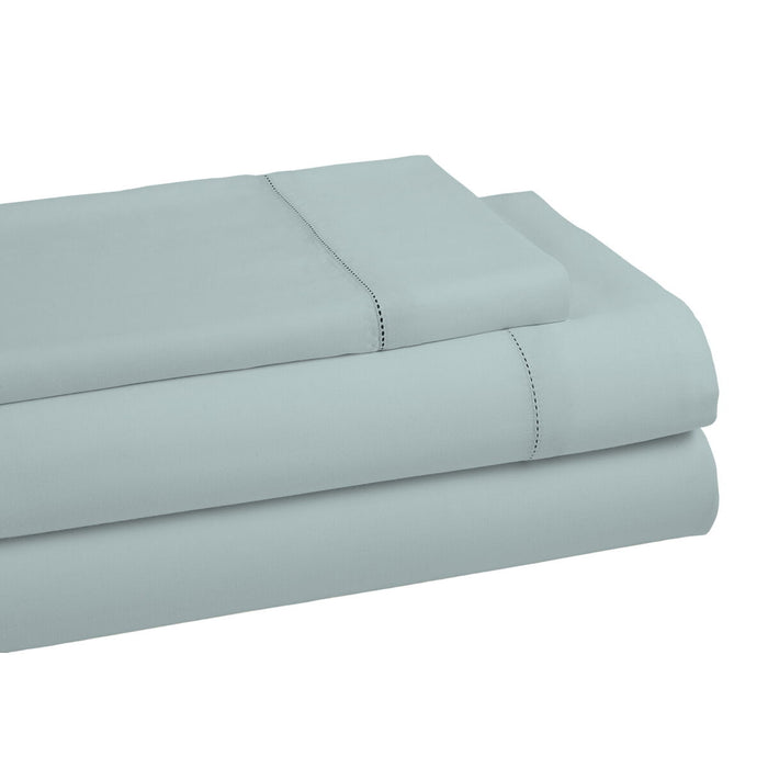 Set de foi Alexandra House Living QUTUN Albastru deschis Pat 105 3 Piese