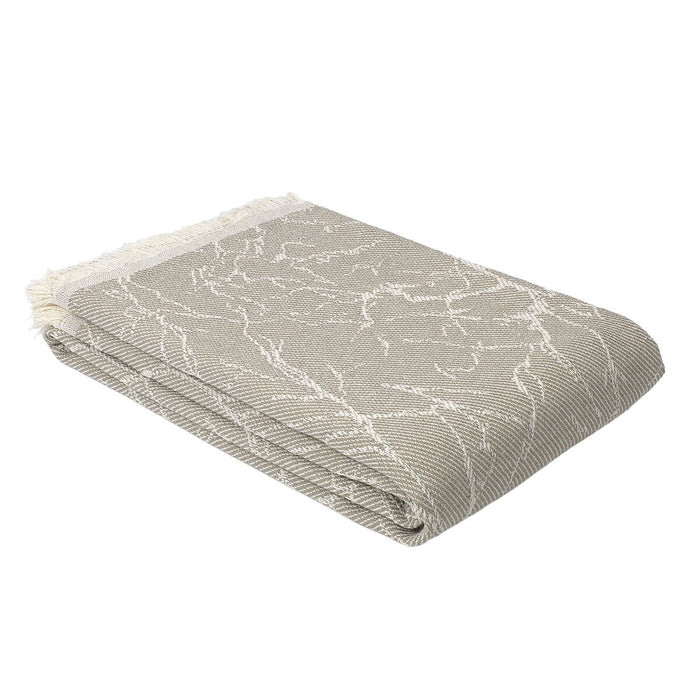 Pătură Alexandra House Living Carrara Maro Deschis 180 x 260 cm