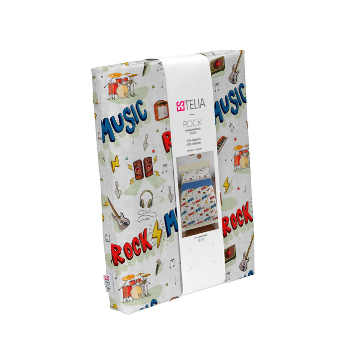 Set husă de pătură Alexandra House Living Rock Multicolor Pat 105 2 Piese