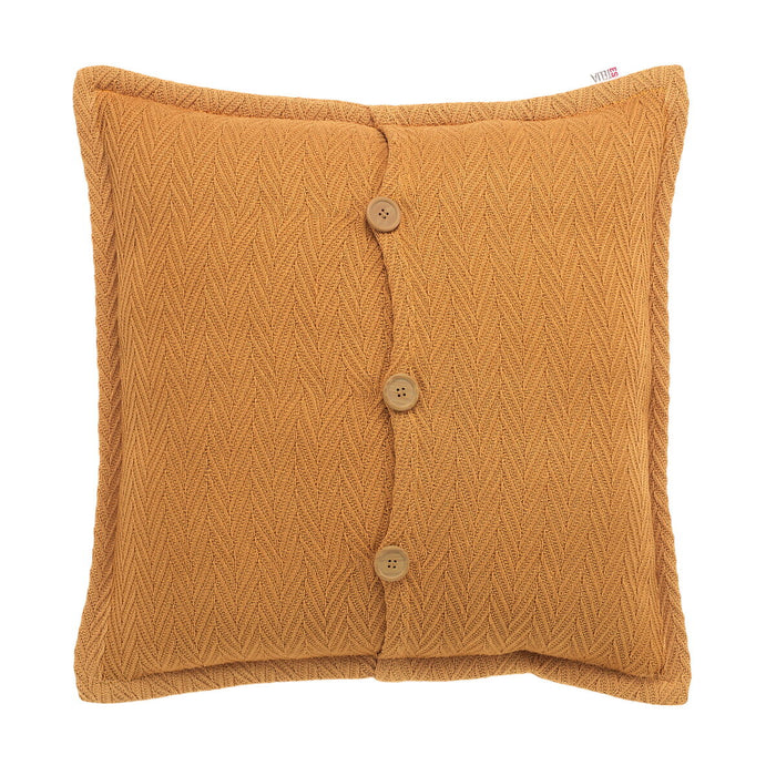 Husă de pernă de canapea Alexandra House Living Muştar 50 x 50 cm