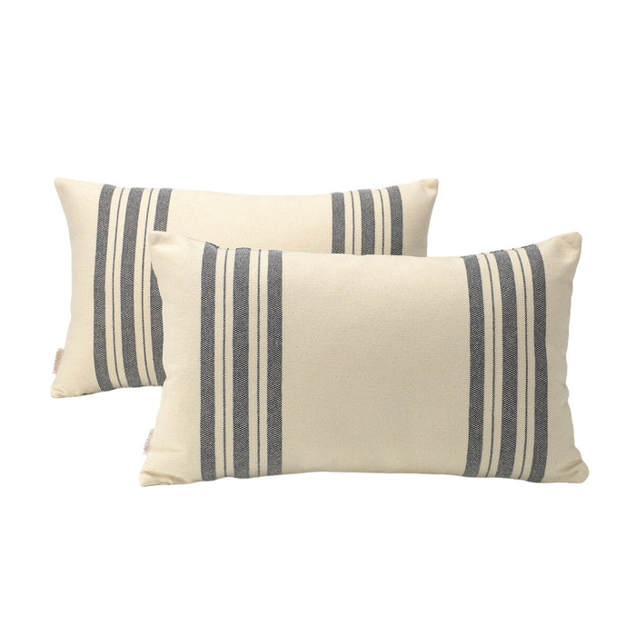Husă de pernă de canapea Alexandra House Living Albastru 30 x 50 cm 2 Unități