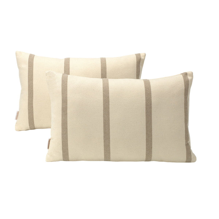 Husă de pernă de canapea Alexandra House Living Bej 30 x 50 cm 2 Unități