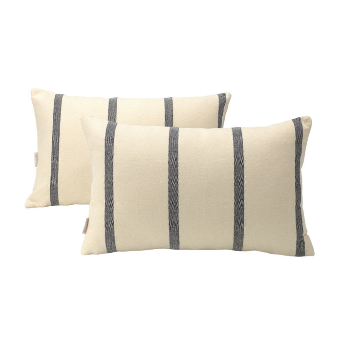Husă de pernă de canapea Alexandra House Living Albastru 30 x 50 cm 2 Unități