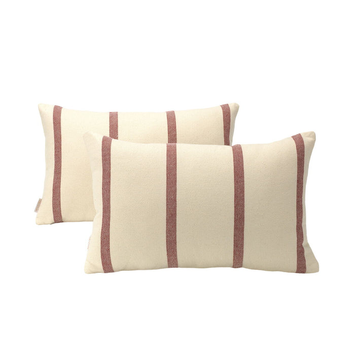Husă de pernă de canapea Alexandra House Living Bordo 30 x 50 cm 2 Unități