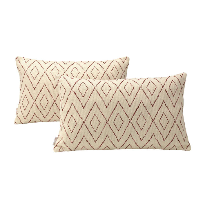 Husă de pernă de canapea Alexandra House Living Bordo 30 x 50 cm 2 Unități