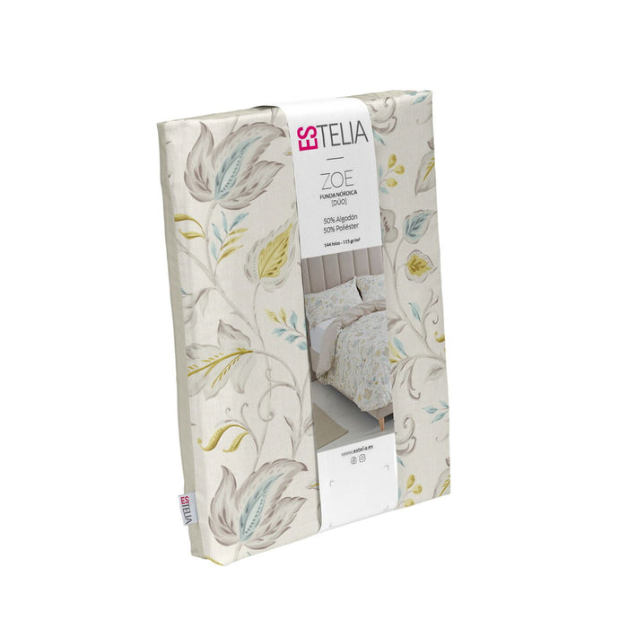 Set husă de pătură Alexandra House Living Zoe Multicolor Pat 135/140 2 Piese