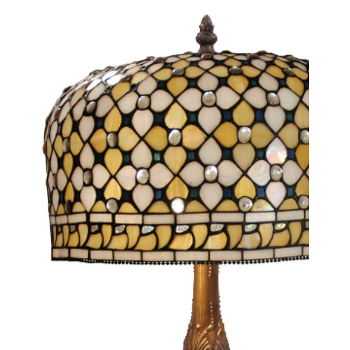 Lampă de masă Viro Queen Alb Zinc 60 W 30 x 50 x 30 cm