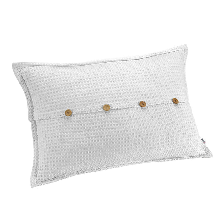 Husă de pernă de canapea Alexandra House Living Banús Alb 50 x 75 cm