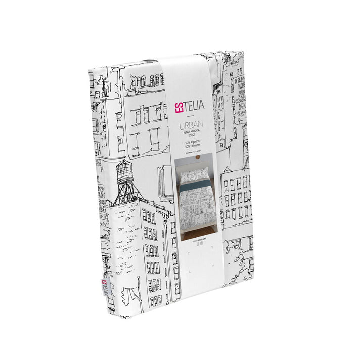 Set husă de pătură Alexandra House Living Urban Multicolor Pat 180 3 Piese