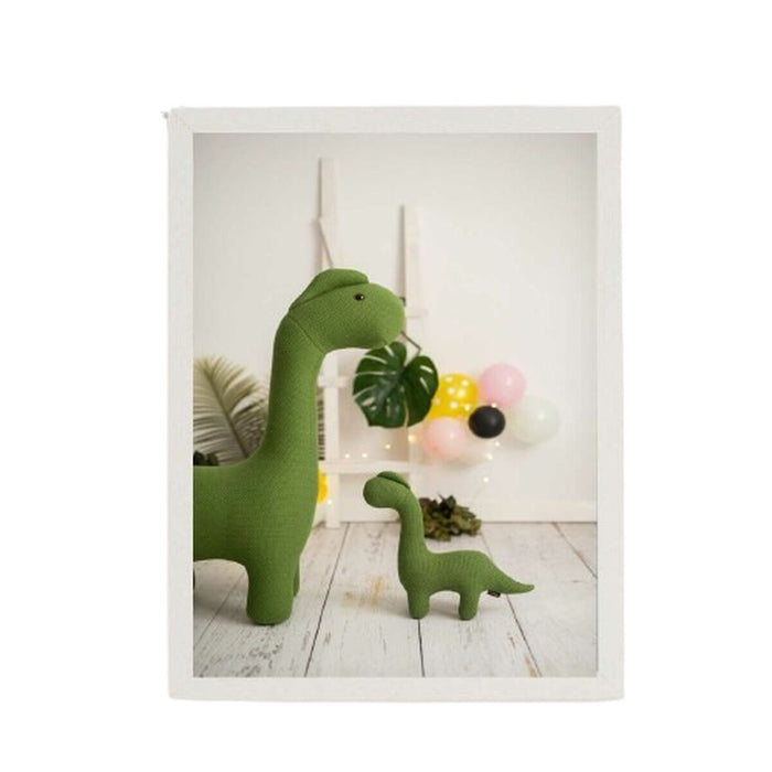 Tablou Crochetts Multicolor 33 x 43 x 2 cm Dinozaur
