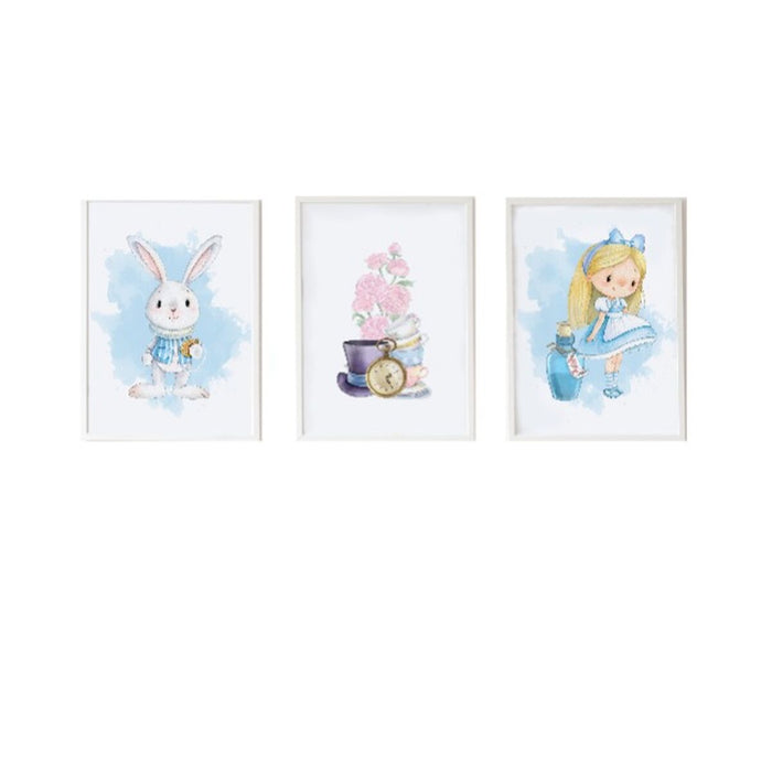 Foi Crochetts Alice 33 x 43 x 2 cm 3 Piese