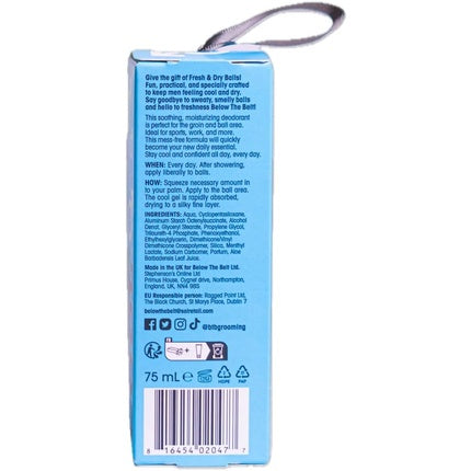 Deodorant intim Below The Belt Grooming Cool 75ml