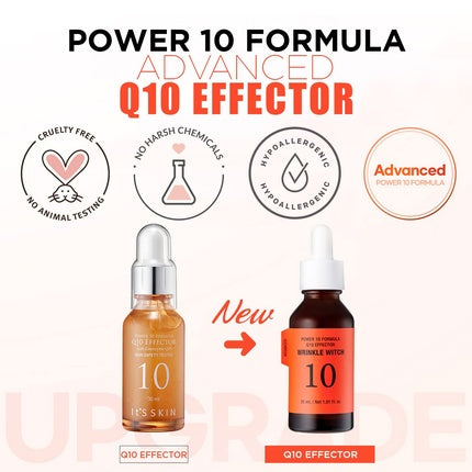 Ser anti-îmbătrânire It's Skin Power 10 Formula Q10 Effector Ampoule 30 ml