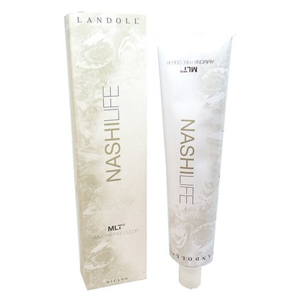 Vopsea de păr Nashi Life fără amoniac, Landoll MLT, 60ml, alb crem