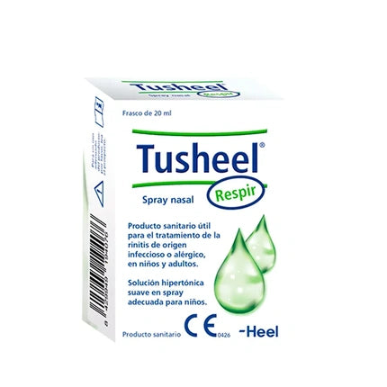 Spray Nazal Heel Tusheel Respir, 20ml, Soluție Hipertonică