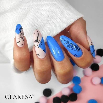 Gel Polish Claresa - UV LED Nail Polish Collection Hybrid Manicure Soak Off, Albastru, 5ml