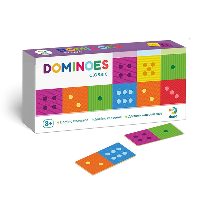 Joc domino DODO, Classic, 28 piese, 3+ ani