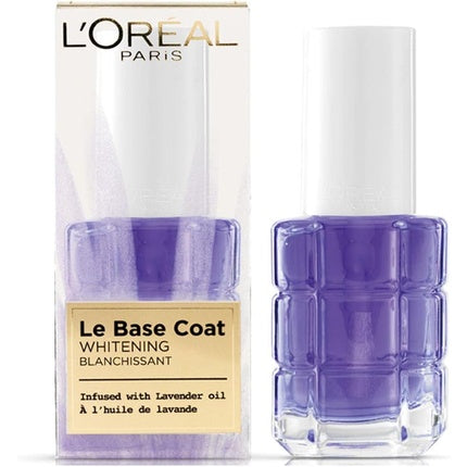 Lac unghii L'Oreal Paris Base Coat cu ulei de lavandă, 49g