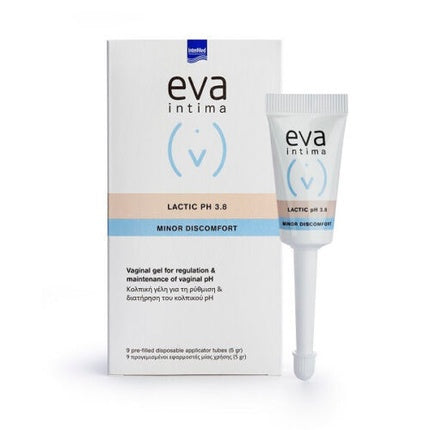 Gel Vaginal Eva Intima Lactic pH 3.8, Aplicator de unică folosință, 9 bucăți