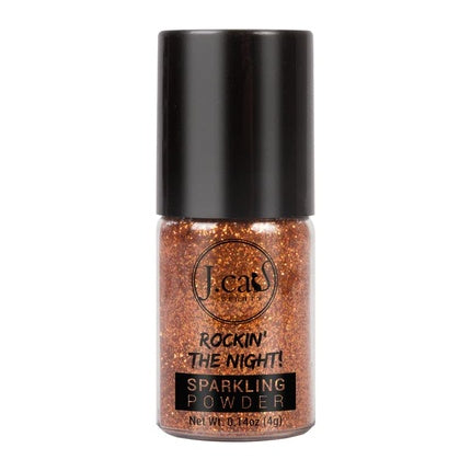 Pudră Highlighter J.Cat Beauty Sparkling Powder #221 Golden Pumpkin