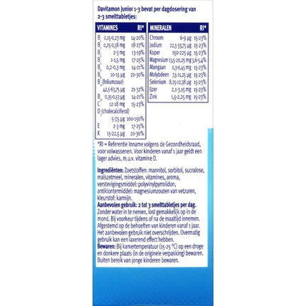 Supliment Vitamine Davitamon Junior cu aromă de căpșuni