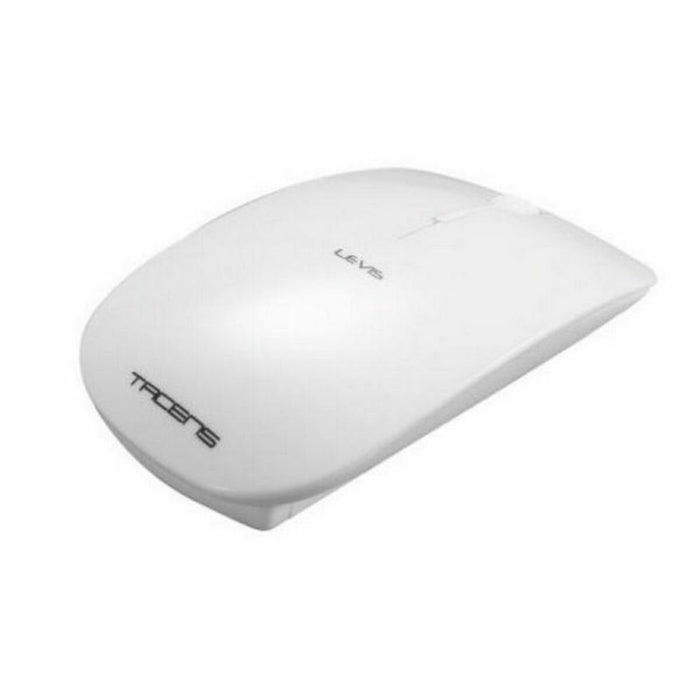 Tastatură și Mouse Fără Fir Tacens Levis Combo V2 Qwerty Spaniolă Alb Gri