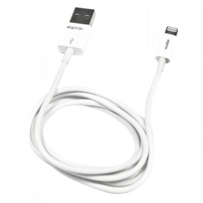 Cablu de Date/Încărcare cu USB APPROX AP-APPC03V2 Alb