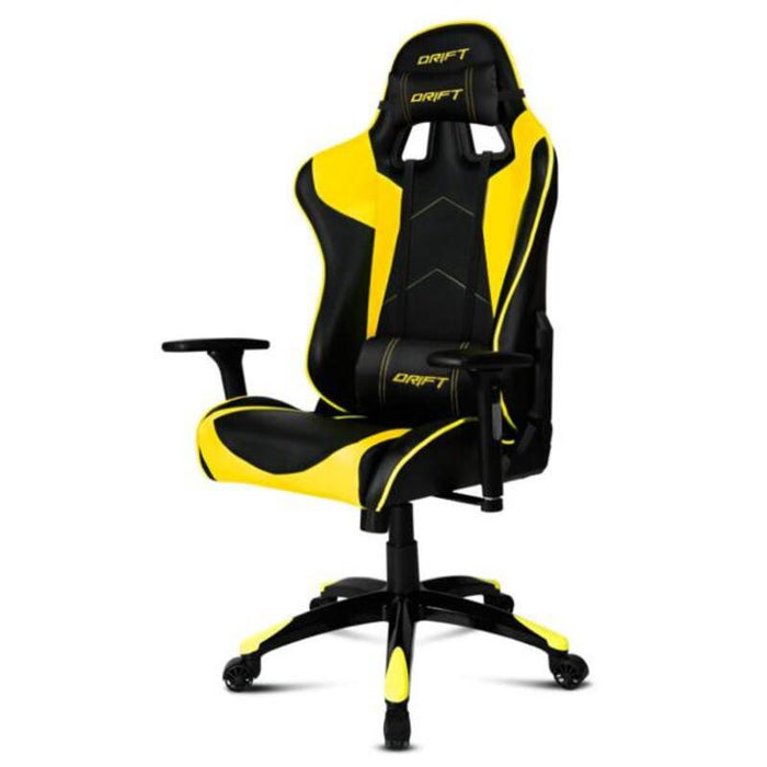 Scaun de Birou DRIFT AGAMPA0124 Galben Negru