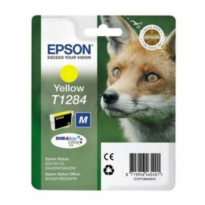 Cartuș cu Cerneală Originală Epson Cartucho Epson T1284 amarillo Galben Multicolor