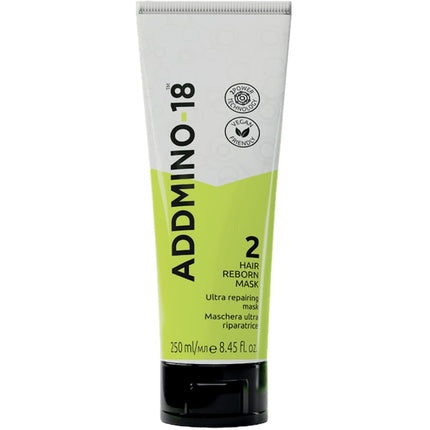 Mască de păr Addmino-18 18.2 Hair Reborn Mask, ultra restructurantă, hidratantă, 250ml