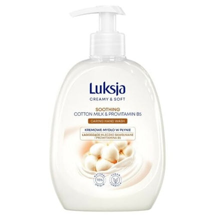 Săpun lichid pentru mâini, Luksja, Creamy & Soft, 405ml
