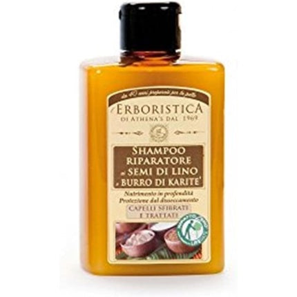 Șampon pentru Păr Uscat cu Semințe de In și Unt de Karité, 300ml