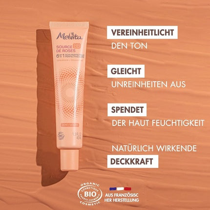 BB Cream Melvita Source de Roses 40ml