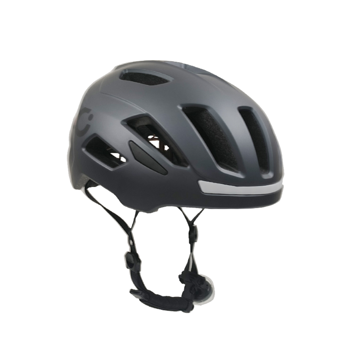 Cască pentru bicicletă și trotinetă Cecotec BrainGuard Flash L-XL, 59–65 cm, lumini integrate, gri