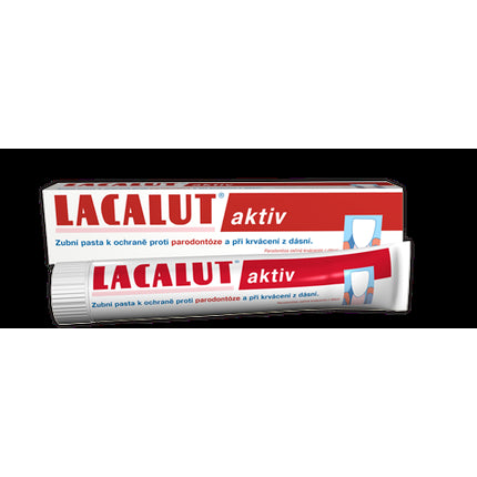 Lacalut Active Anti-Plaque Toothpaste, 75ml