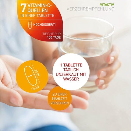 Lucovitaal Super Vitamine C 1000 mg, 100 tablete