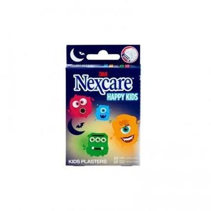Plasturi copii Nexcare Monsters, 20 bucăți asortate
